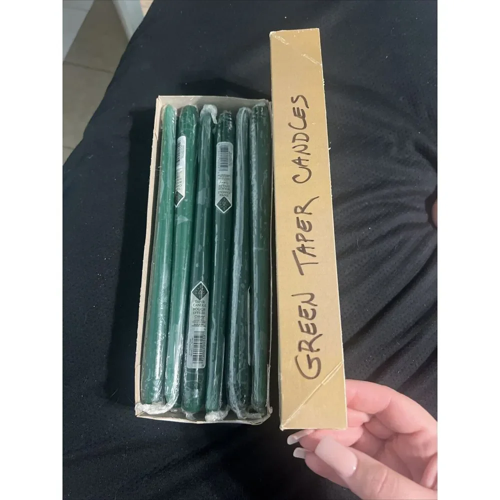 (12) VINTAGE Ivy Green Tapered‎ 12